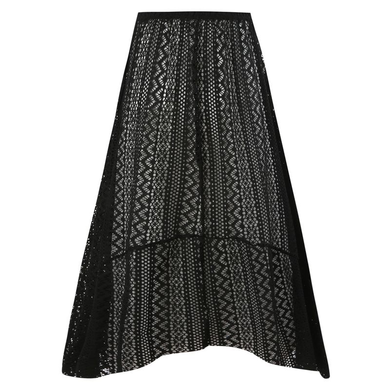 Dameskleding Nieuw Eendelig Badpak Dames Strak Slanke Grote Bloem Niche Badpak Pak Chiffon Lange Rok_voghion.com