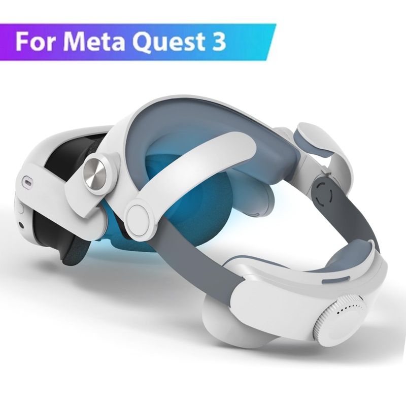Austauschbares Elite VR-Headset. Verbessern Sie den Komfort. Verstellbarer Kopfgurt für Meta Quest Z-Zubehörhelm_voghion.com