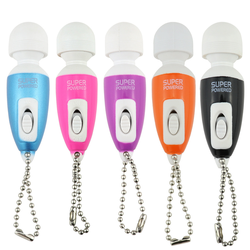 AV Portable Mini Massage Stick G-Spot Stimulator Small Bullet Clitoris Massager Keychain Vibrating Egg Adu           r_voghion.com