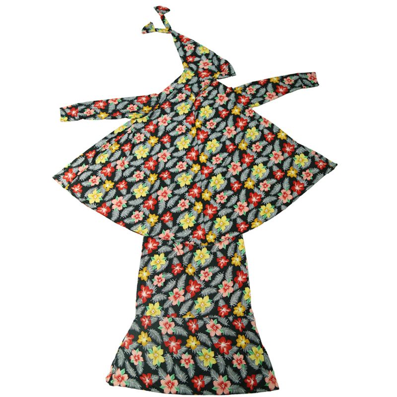 Islamisches traditionelles Kleid, zweiteiliges Set, ethnische Hui-Kleidung in Übergröße für Damen_voghion.com