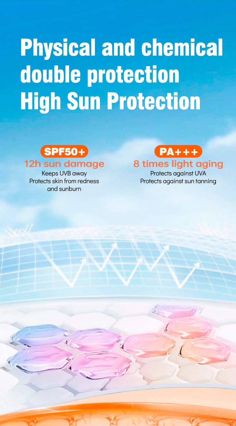 MAYCHEER naptej SPF90+ nyári anti-ultraibolya arcápoló izolációs frissítő, nem zsíros testápoló_voghion.com
