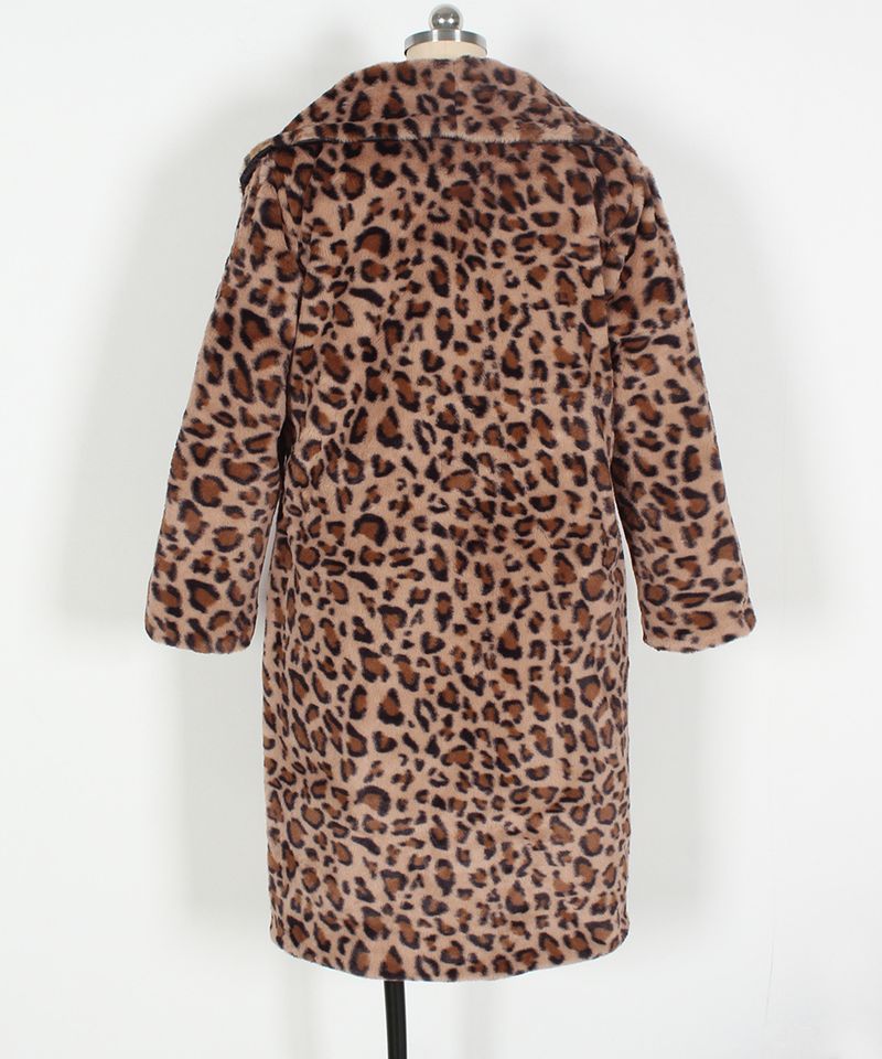 Luxury Faux Fur Coat – Winter Long Coat With Wide Lapel, Plush Warm Women’s Jacket (S-XXXL)_voghion.com