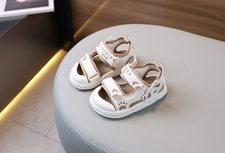 Kinderschuhe Sommersandalen Weiche Sohle Kleinkinderschuhe Geschlossene Zehen Kleinkinderschuhe_voghion.com