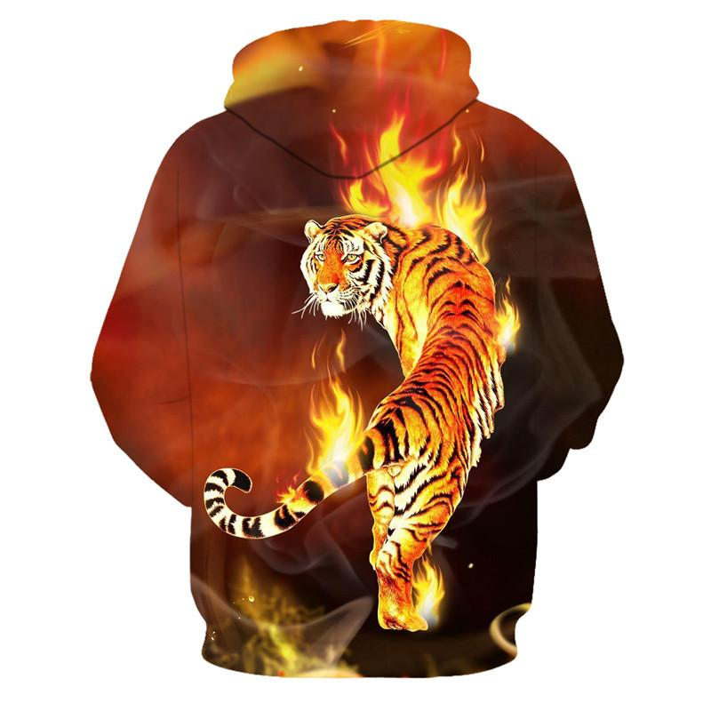 2020 Nuovo colorato Flame Hoodie 3d Felpa Uomo/Donna Con Cappuccio Autunno E Inverno Cappotto Uomo Abbigliamento Divertente Giacca Nera_voghion.com