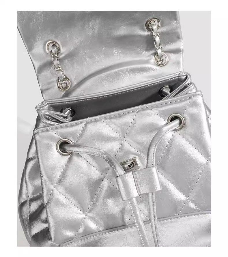 Mochilas de viaje para estudiantes de Niche Texture para mujer, modelo 2025, de moda, tipo cubo._voghion.com