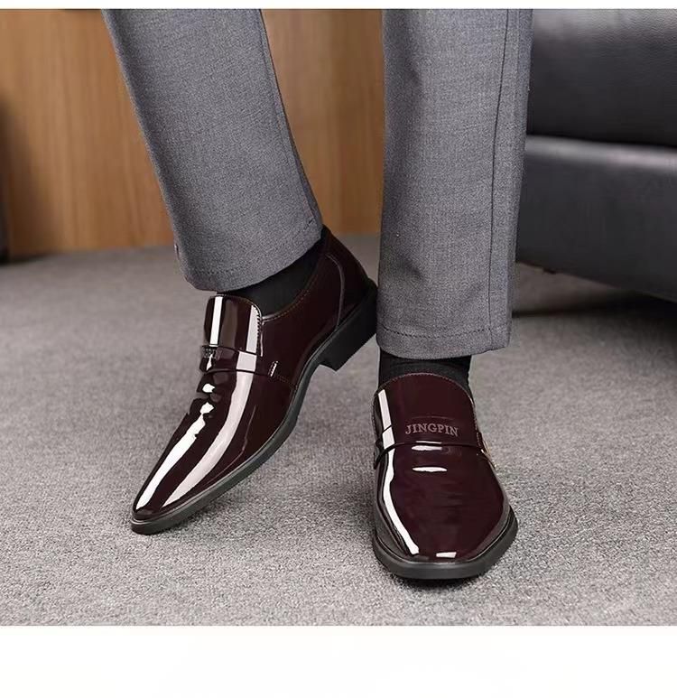 Scarpe da uomo in pelle con punta a punta, stile britannico, casual, business e formale, di grandi dimensioni, 2025_voghion.com