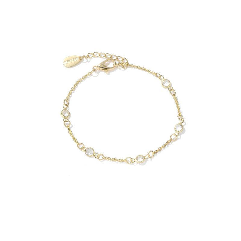 Bracciale in metallo leggero di lusso stile INS, gioiello semplice e versatile di alta qualità_voghion.com