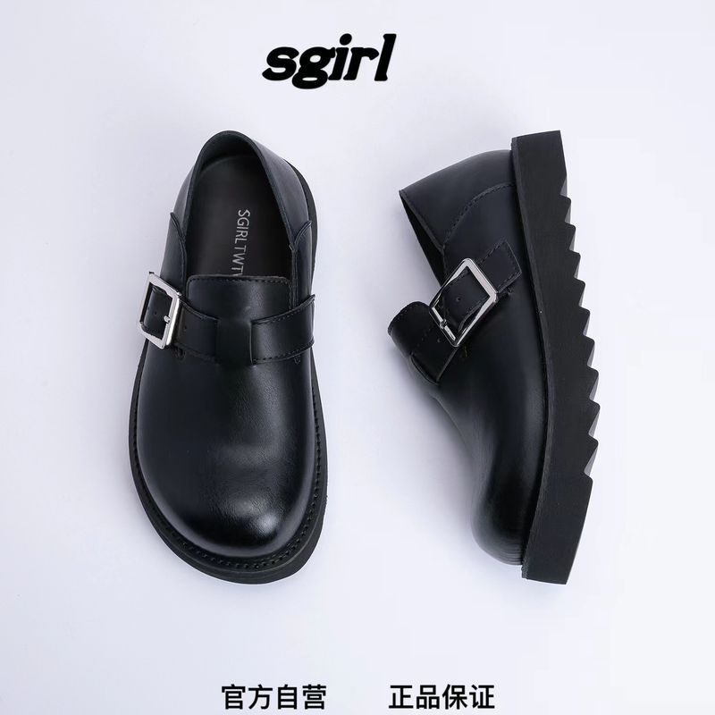 SGIRL TWTW empfiehlt im Frühjahr 2024 neue Schuhe für große Zehen mit dicker Sohle und Loafer, die die Höhe erhöhen, für Frauen_voghion.com