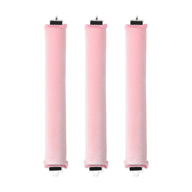 New rubber heat-free curling iron 3 hooks curling artifact big wave curling tool sleeping curling iron_voghion.com