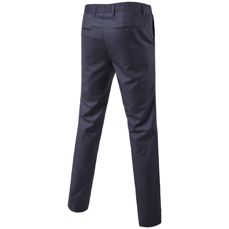 Fashion Quality Men's New Solid Color Trendy Versatile Casual Trousers Business Trousers 9 Colors 9 Sizes Trousers_voghion.com