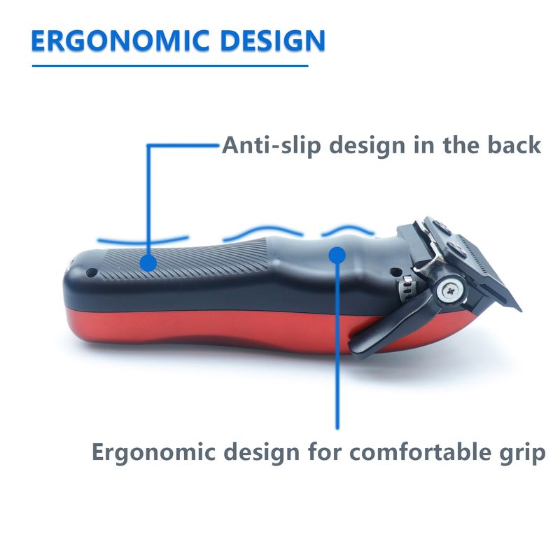 HClippers HC231 Máquina de cortar cabelo elétrica profissional masculina com 8000 RPM, bateria de grande capacidade de 4500 mAh, aparador de pelos para barbeiro_voghion.com