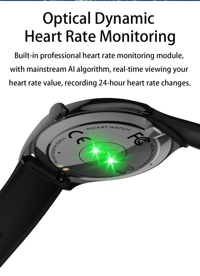syct GM55 Smart Call Step Count Heart Rate Blood Pressure Health Monitoring Outdoor Sports Multifunctional Watch_voghion.com