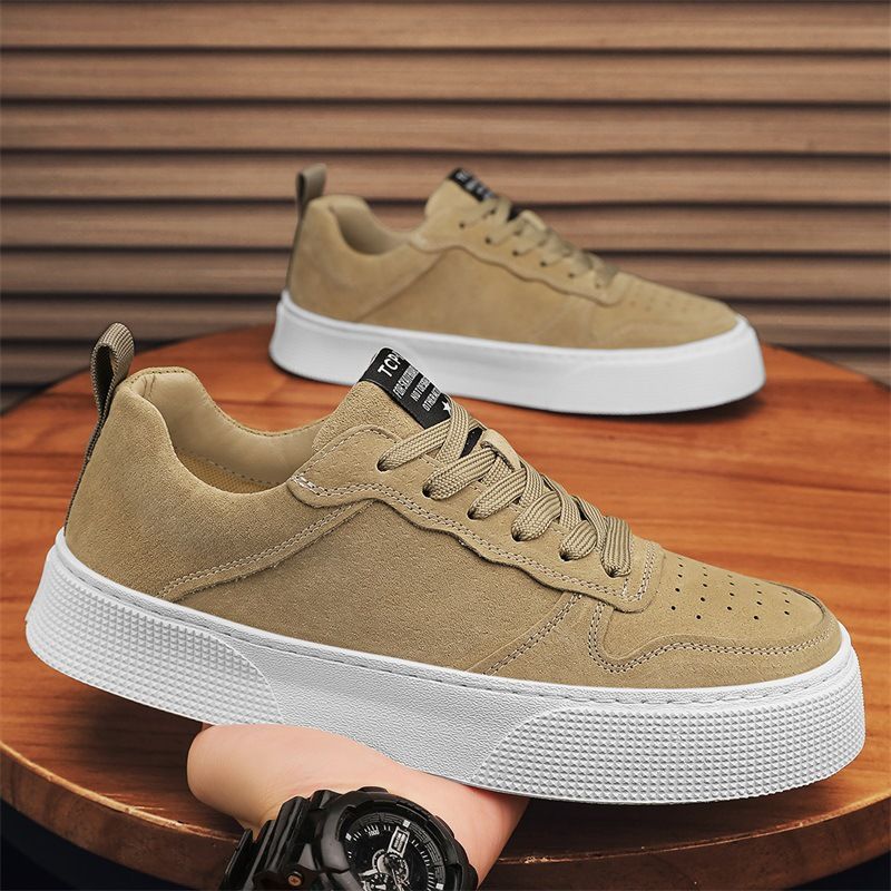 Herren Board Modische Casual Bequeme Schnürsportschuhe, Student Plus Size Herrenschuhe_voghion.com