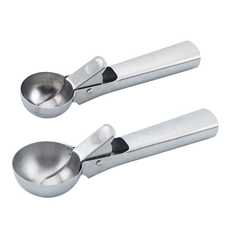 Cuillère à glace antiadhésive en acier inoxydable_voghion.com