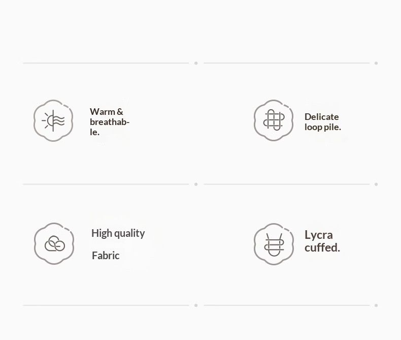 Voyage Knee Pads Women Autumn Winter Over-the-Knee Leg Warmers Terry Fleece Thickened Warm Non-Slip Black Women's Long Socks_voghion.com