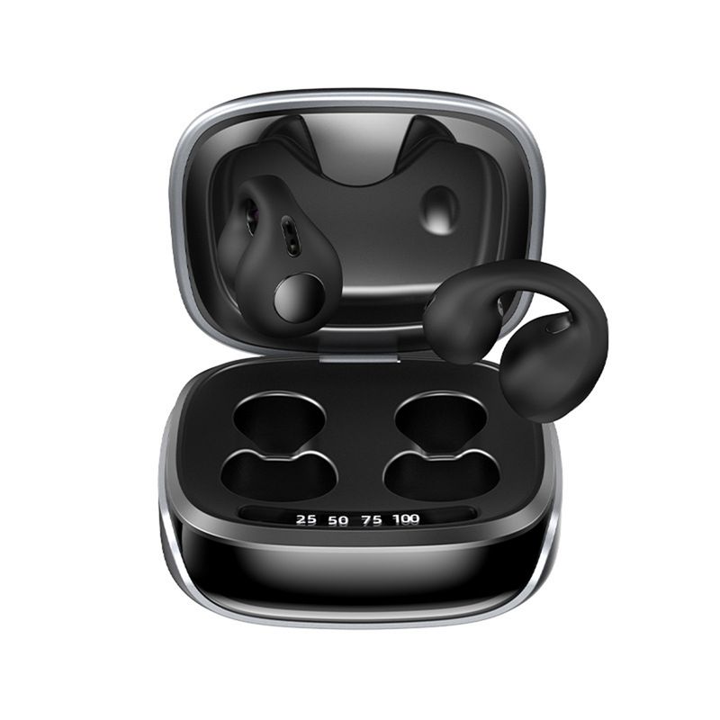 JX80 Langattomat Kuulokkeet HiFi Stereo Surround Luujohteella LED Digitaalinen Näyttö Bluetooth 5.3 Ääniavustajalla Korvaklipsi Kuulokkeet Päivittäiseen Käyttöön_voghion.com