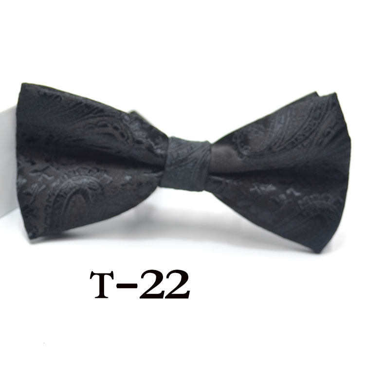 Men's Ties & Handkerchiefs business formal wear, jacquard bow tie, groom, best man, emcee, bow tie, ready stock wholesale available_voghion.com