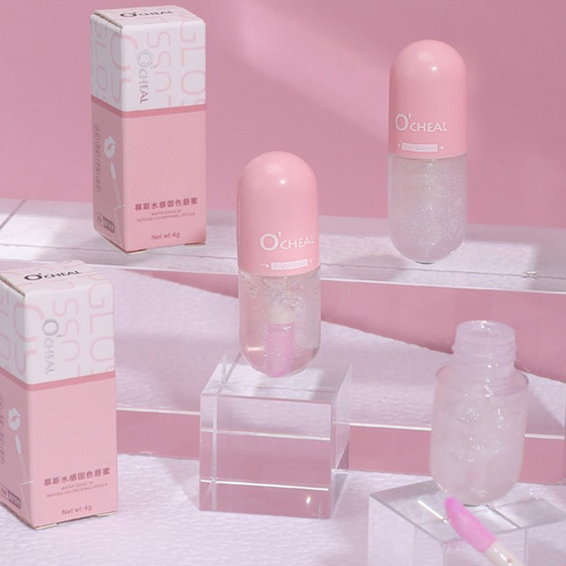 Jelly Lip Crystal Gloss Capsule Temperaturændring Flydende Læbestift Skinnende Transparent Varig Fugtighedsstift_voghion.com