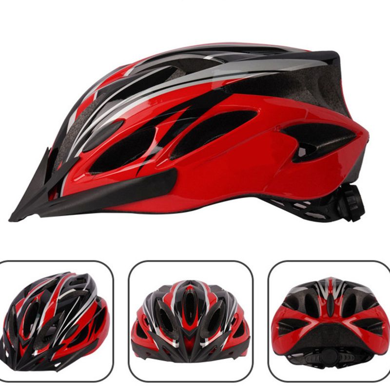 One-piece Mountain Bike With Brim, Ultra-light Breathable Unisex Urban Commuting Bicycle Helmet_voghion.com
