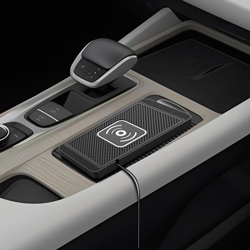 Carregadores de carro Carregador sem fio de carro 15 W Detecção automática inteligente Adequado para carregamento rápido_voghion.com