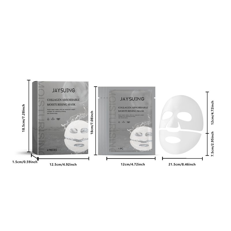 Jaysuing Collagen Mask (Box Set) Gently Cleanses The Skin, Leaving It Refreshing And Non-Greasy, Balancing Oiliness And Purifying Pores_voghion.com