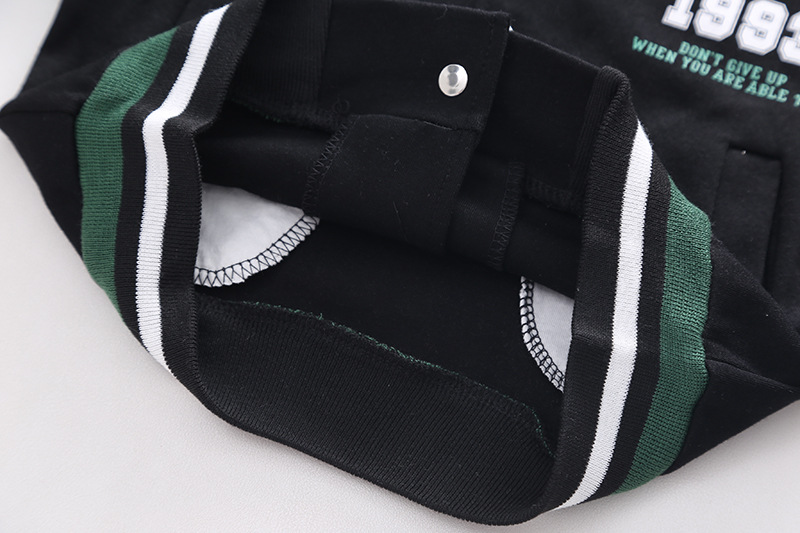 Boys' Suit 2023 Spring and Autumn New Fashionable Baseball Coat Three Piece Baby Cool Set_voghion.com