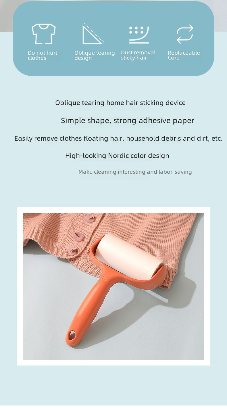 RYYD Tearable Lint Roll - Felt Refills|Portable Clothes Care_voghion.com