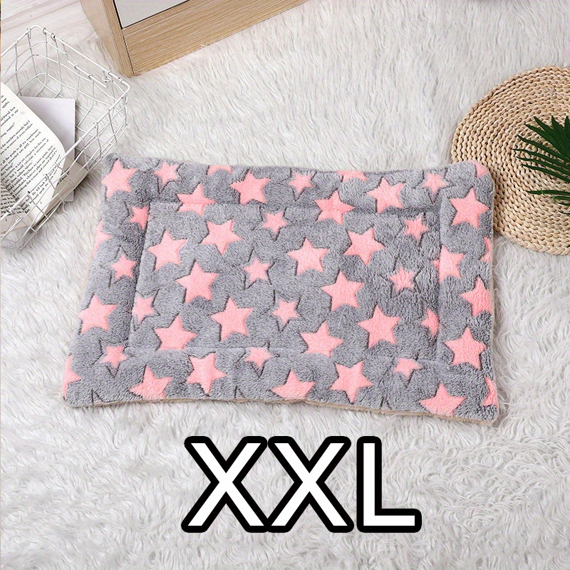 Cat Bed Mat Blanket Thickened Double Layered Plush Pad Dog Blanket Cat Mat Sleeping Pad_voghion.com