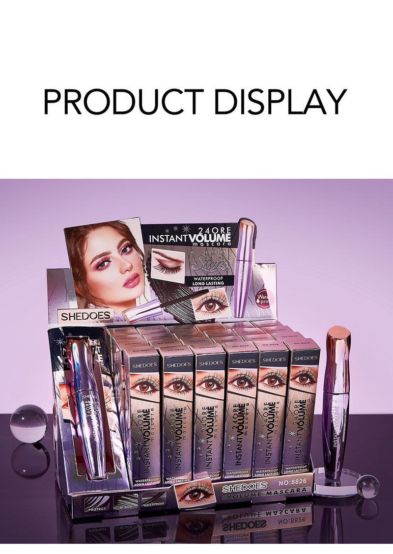 Makeup Explosion Mascara volumizzante a lunga tenuta, impermeabile, sottile, lungo e naturale._voghion.com