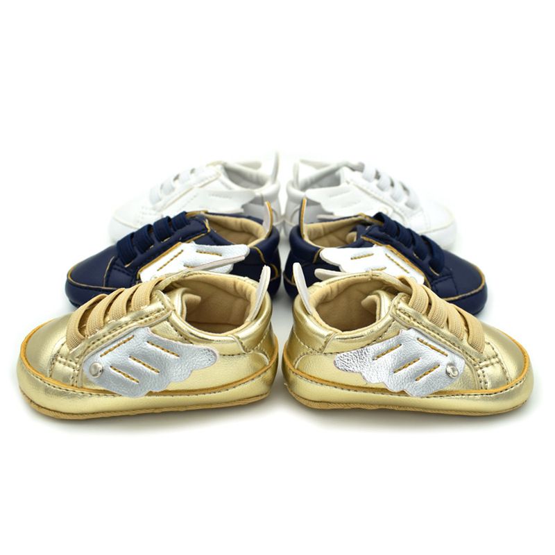 Spring and Autumn new personalized low top wing shoes, 0-1 year old soft soled baby walking shoes D703_voghion.com