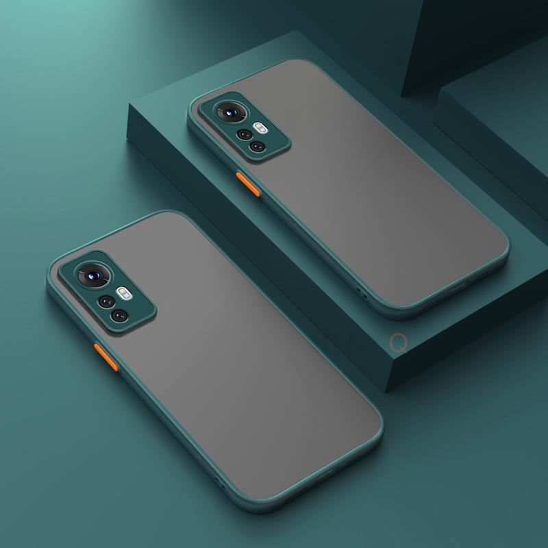 Xiaomi12 T 12lite Matt genomskinligt hårt fodral för Xiaomi Mi 12 Lite 12T Pro 11 11T 11lite 5g Ne Stötsäkert skal Xiomi Mi12 12s_voghion.com