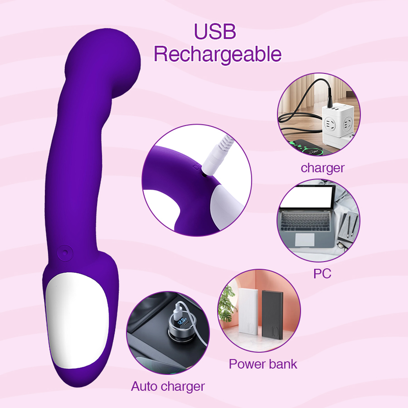 MI PIACCIONO 30 modalità di frequenza negozi prodotto eccellente design ergonomico ricarica USB stimolatori del punto G per vibratori sessuali_voghion.com