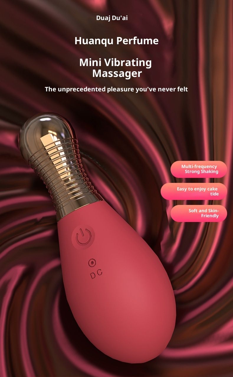 LuvBox Mini-Parfüm-Vibrator mit starker Vibration, kabelloser Fernbedienung und variabler Frequenz, einführbares Sexspielzeug für Erwachsene_voghion.com