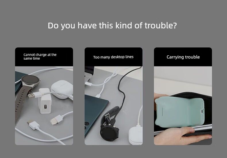 Kronšteina austiņu pamatne Bezvadu lādētājs_voghion.com