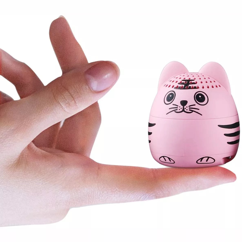 Mini Wireless Bass Bear Vibrato Network Celebrity Pet Söta djur Tecknad Bärbar Bluetooth-högtalare_voghion.com