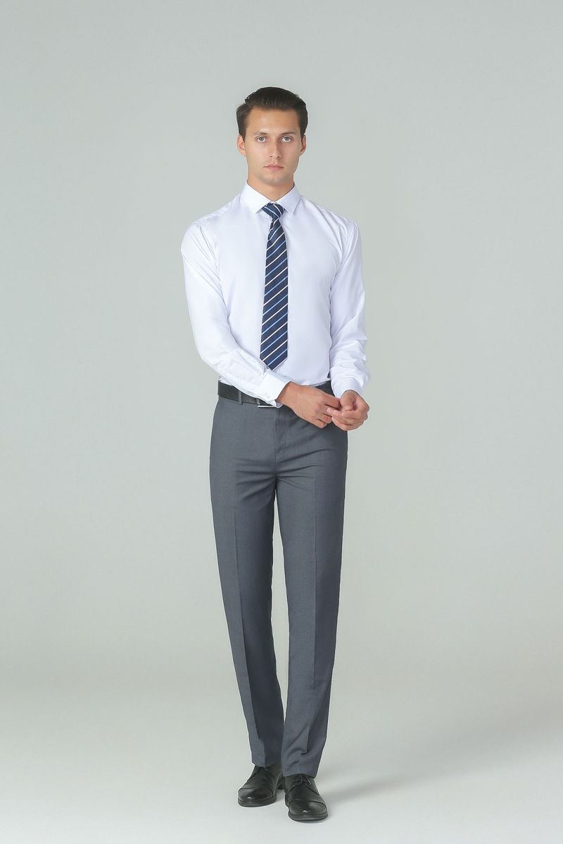 Camicia bianca da uomo Advanced Sense Of Fashion Business Abbigliamento formale_voghion.com