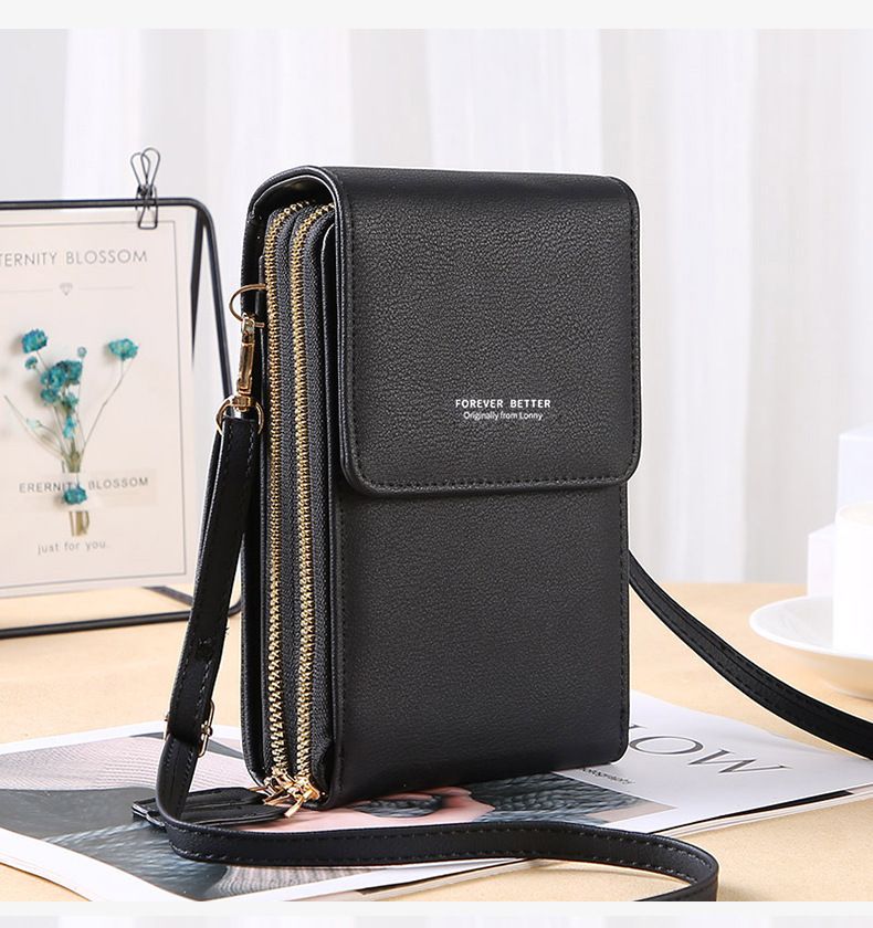 Nuova borsa per cellulare 2024, borsa alla moda per donna borsa a tracolla a tracolla versione coreana, borsa a tracolla mini ragazza multifunzionale_voghion.com