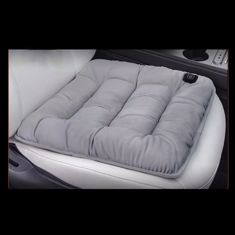 Car Adjustable Temperature Electric Heating Pad USB Charging Winter Heated Cushion Auto Seat Warmer_voghion.com
