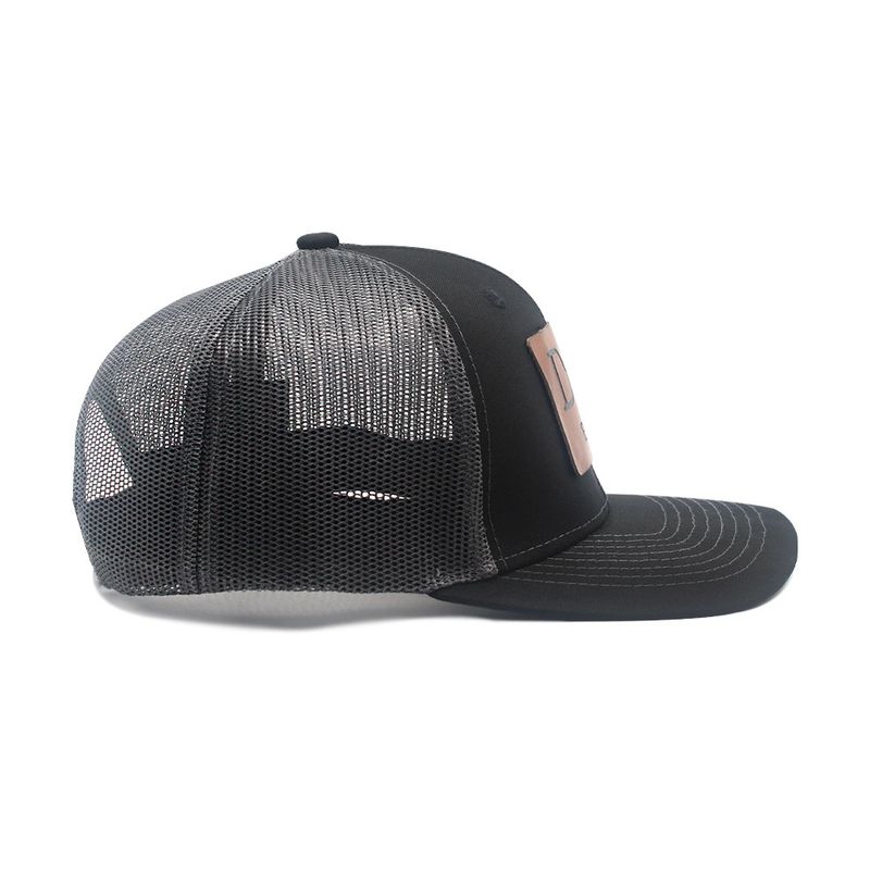 Unisex DAD EST 2024 Leather label baseball cap Net hat Truck hat Men's sun hat Duck cap_voghion.com