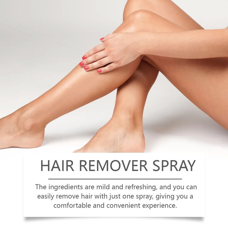 Ķermeņa apmatojuma noņemšanas aerosols, visa ķermeņa paduses, kājas gluda un maiga āda maiga matu noņemšana_voghion.com