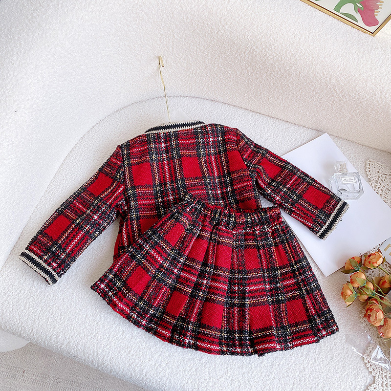 Aile Rabbit 2022 Herbst Neue Mädchen Kleine Duftende Wind Zwei Stück Set RQ223_voghion.com