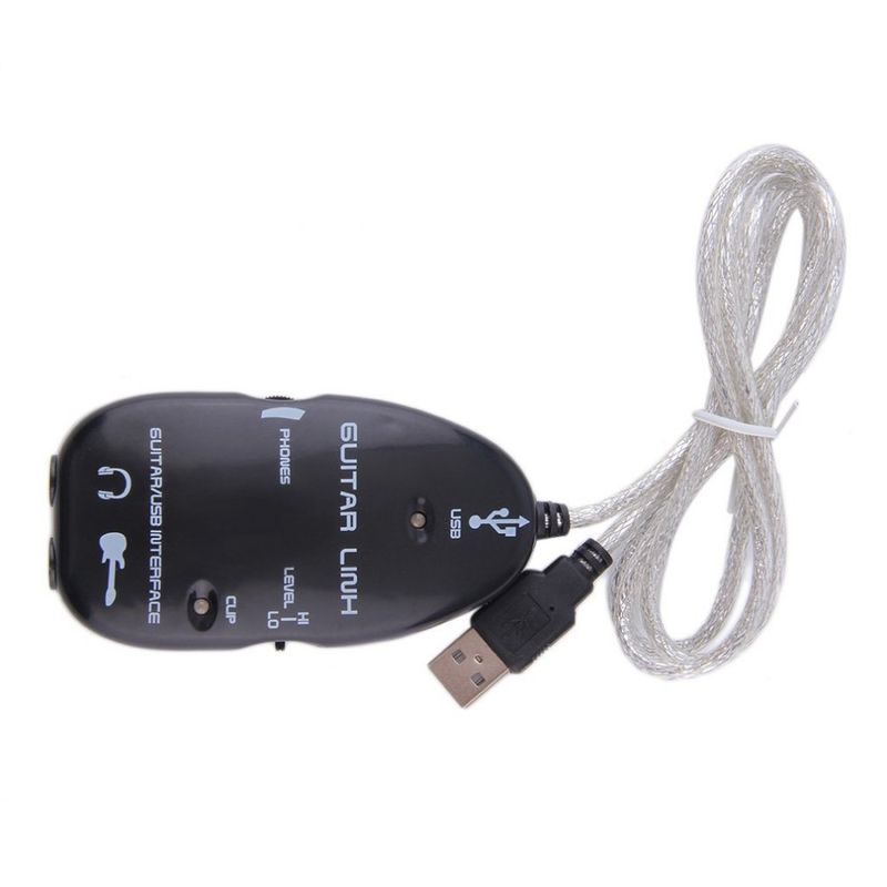 Plug and Play Gitarrelink op USB-Interfacekabel fir PC- a Videoopnam_voghion.com