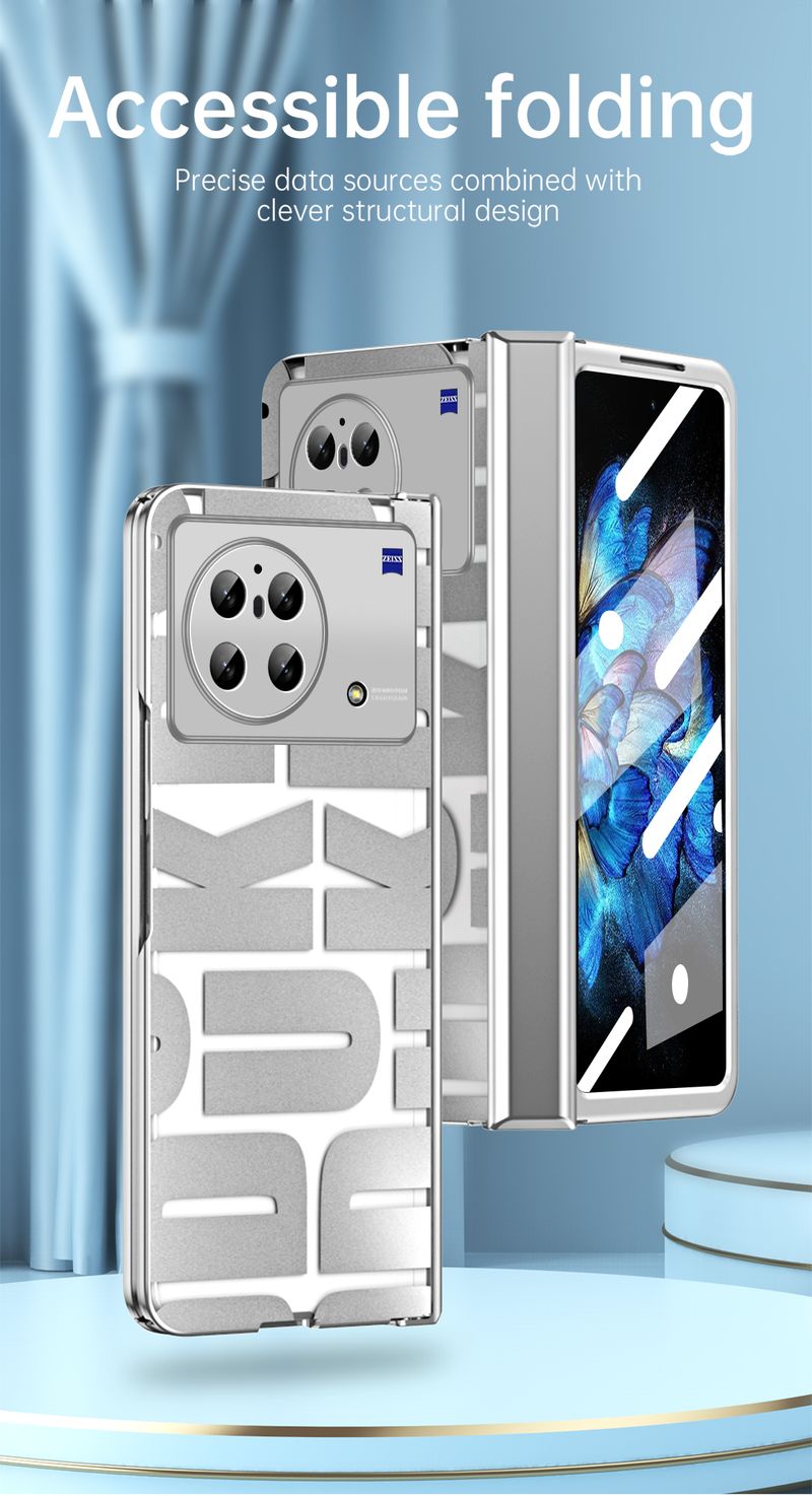 For Vivo X Fold Luxury High Quality Fashion Anti Drop Simple Thin Phone Case_voghion.com