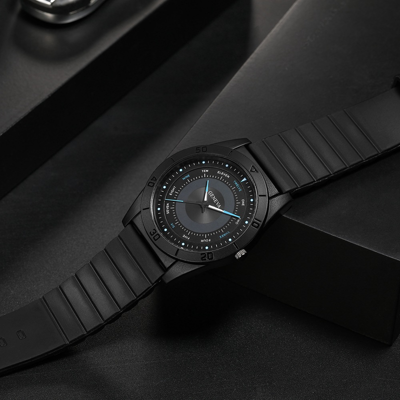 Neue leichte Armbanduhr mit Nylonarmband, personalisierter Live-Streaming-Verkauf, Sportuhr mit Silikonband für Herren_voghion.com