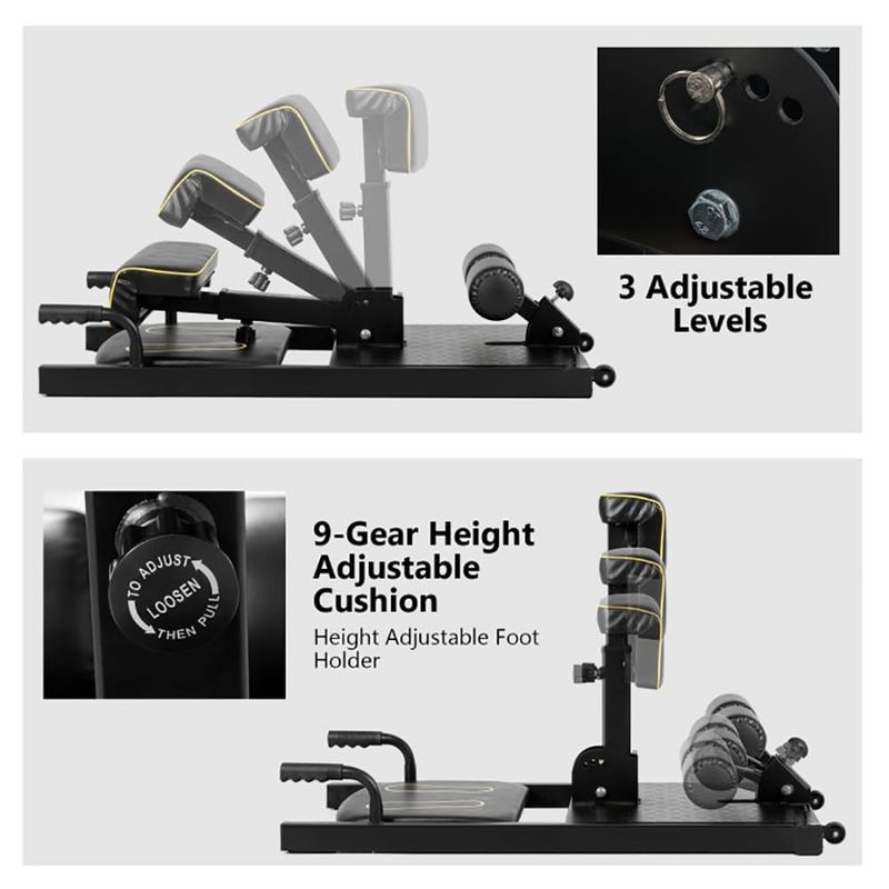 8-in-1 Home Gym Multifunction Squat Fitness Machine_voghion.com