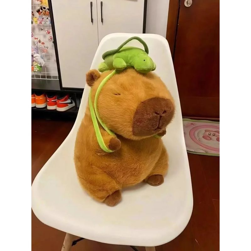 Capybara Plush Simulation Capibara Anime Fluffty Toy Kawaii Plushie Cute Doll Stuffed Animals Soft Doll Plush Gift Kid Toys_voghion.com