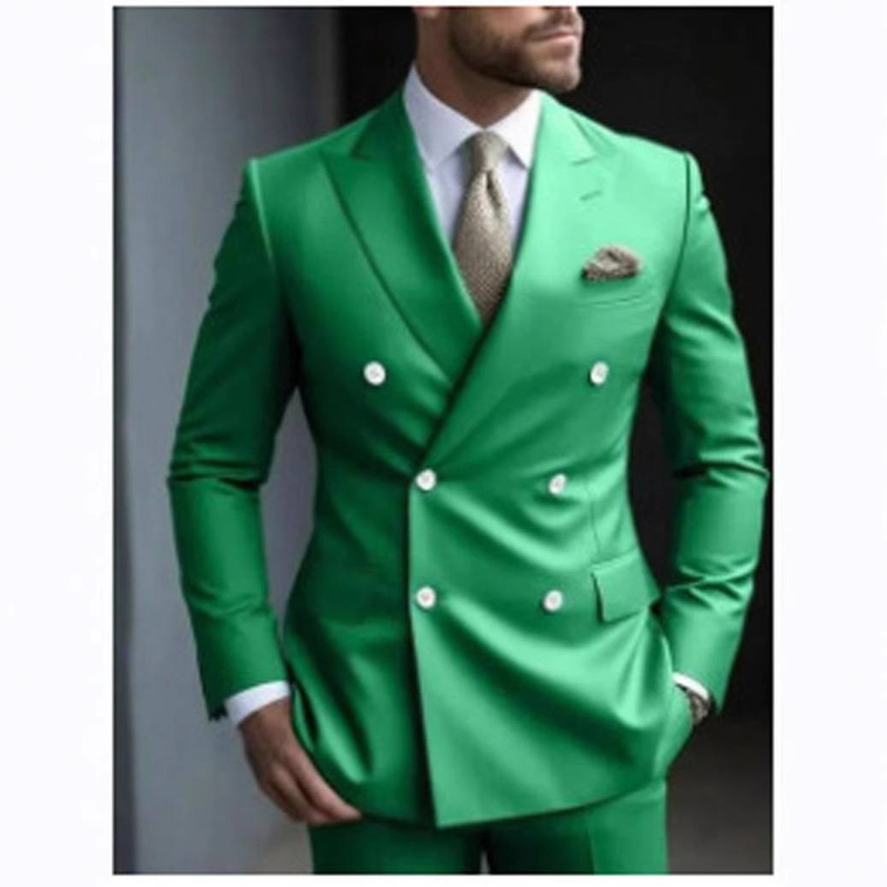 Men's Clothing Business Banquet Host Clothing Best Man Groom Suit_voghion.com