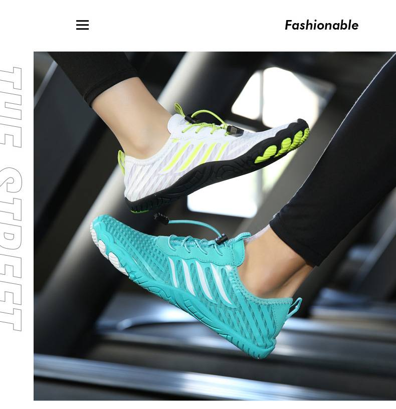 Scarpe da acqua unisex ad asciugatura rapida con suola antiscivolo, leggere e traspiranti per nuoto, spiaggia, yoga e avventure all'aria aperta._voghion.com
