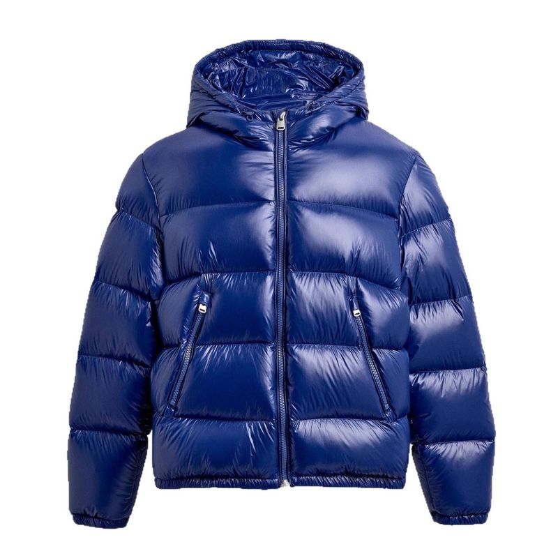 Giacca da uomo con cappuccio, cerniera e tasche - Cappotto casual invernale imbottito in cotone (nero, marrone, rosso, blu, verde oliva)_voghion.com