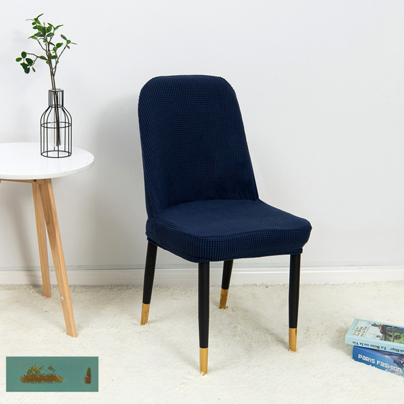 Coprisedie elasticizzati in jacquard – Elastici universali per sedie curve e di forma irregolare, protezioni antiscivolo per seduta e schienale a copertura totale_voghion.com